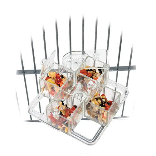 Creative Foraging Systems Foraging Toys for Parrots — Drawers, Wheels & Puzzles