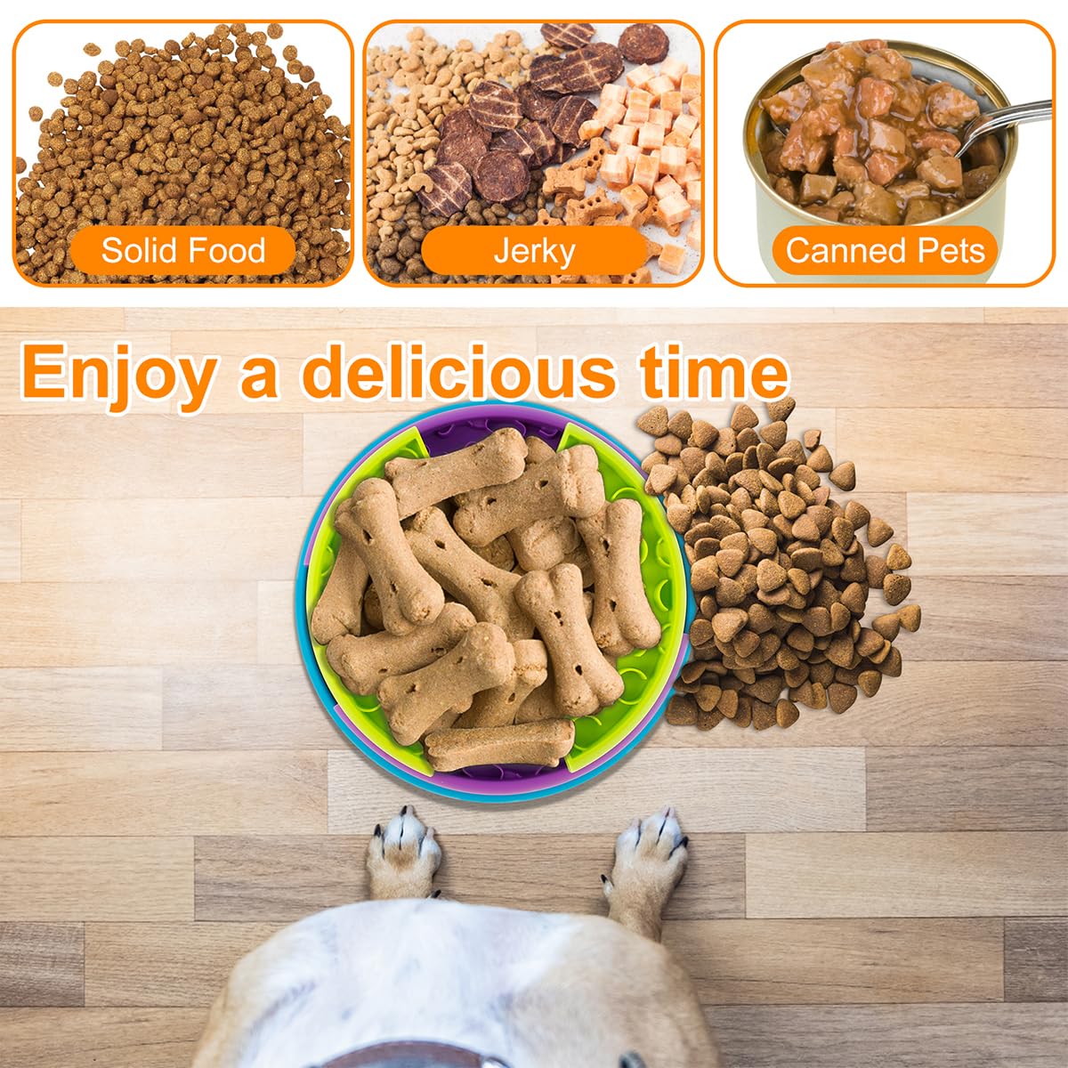3-in-1 Dog Puzzle Feeder - gift idea (9)