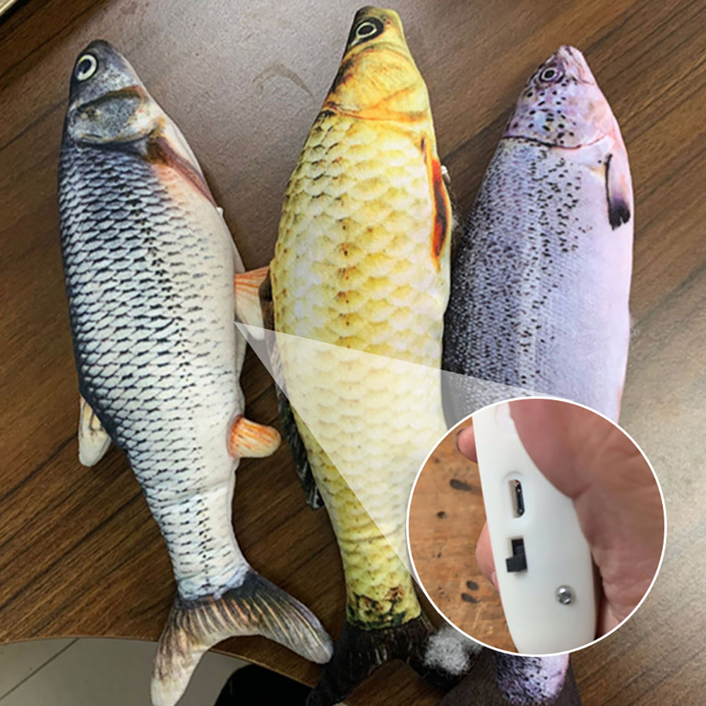 Flopping Fish Cat Toy - gift idea