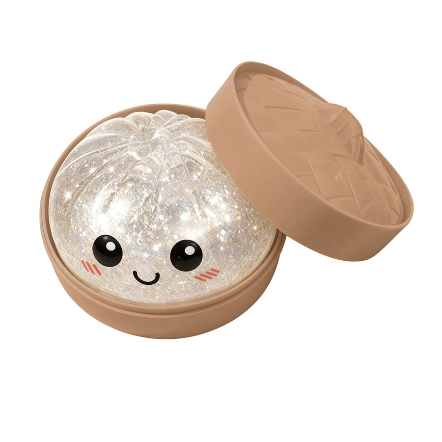 Glitter Bun Squishy Stress Toy - gift idea