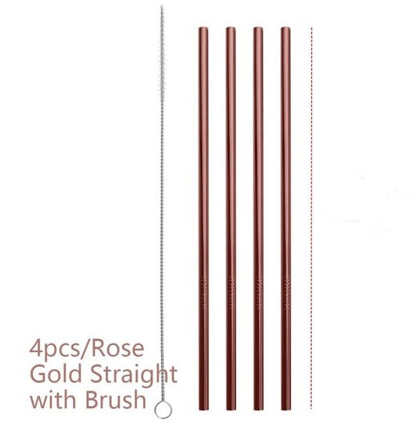 Reusable Stainless Steel Straws
