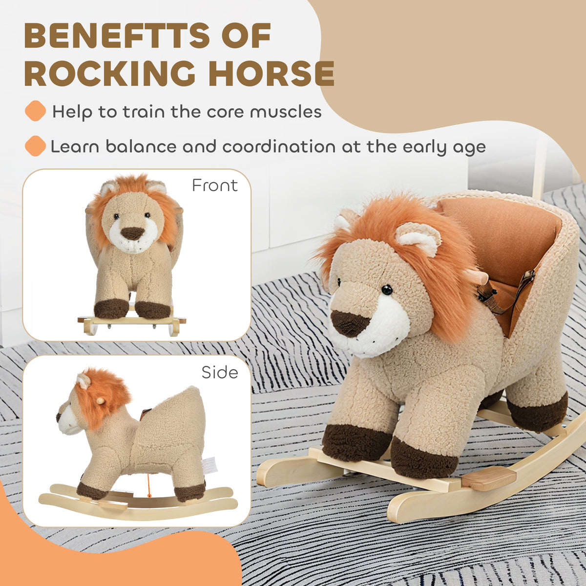 Plush Rocking Lion with Sound - gift idea (5)