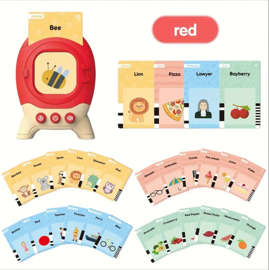 Talking Flash Cards Reader, 120 Cards - gift idea