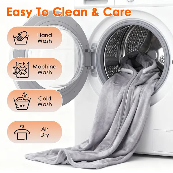 Wearable Heated Blanket, 8 Heat Zones - gift idea (4)