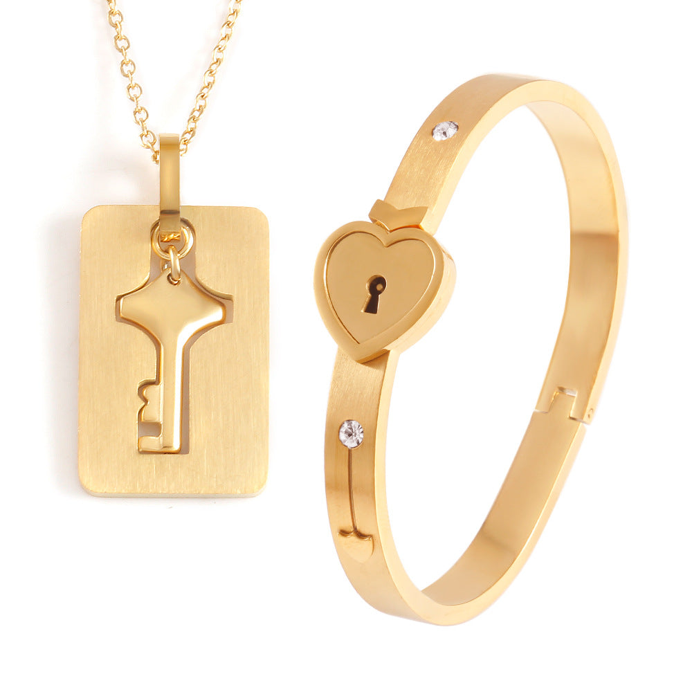 Couple Love Lock Bracelets - gift idea (2)
