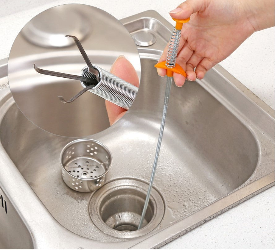 60cm Drain Dredging Hair Remover Tool