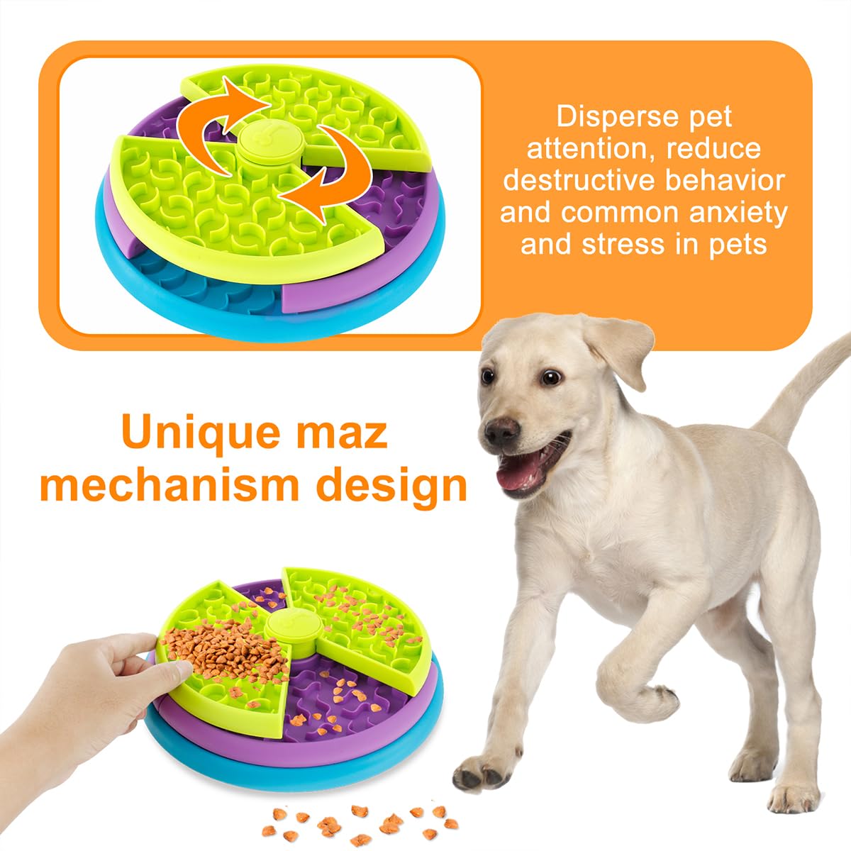 3-in-1 Dog Puzzle Feeder - gift idea (6)