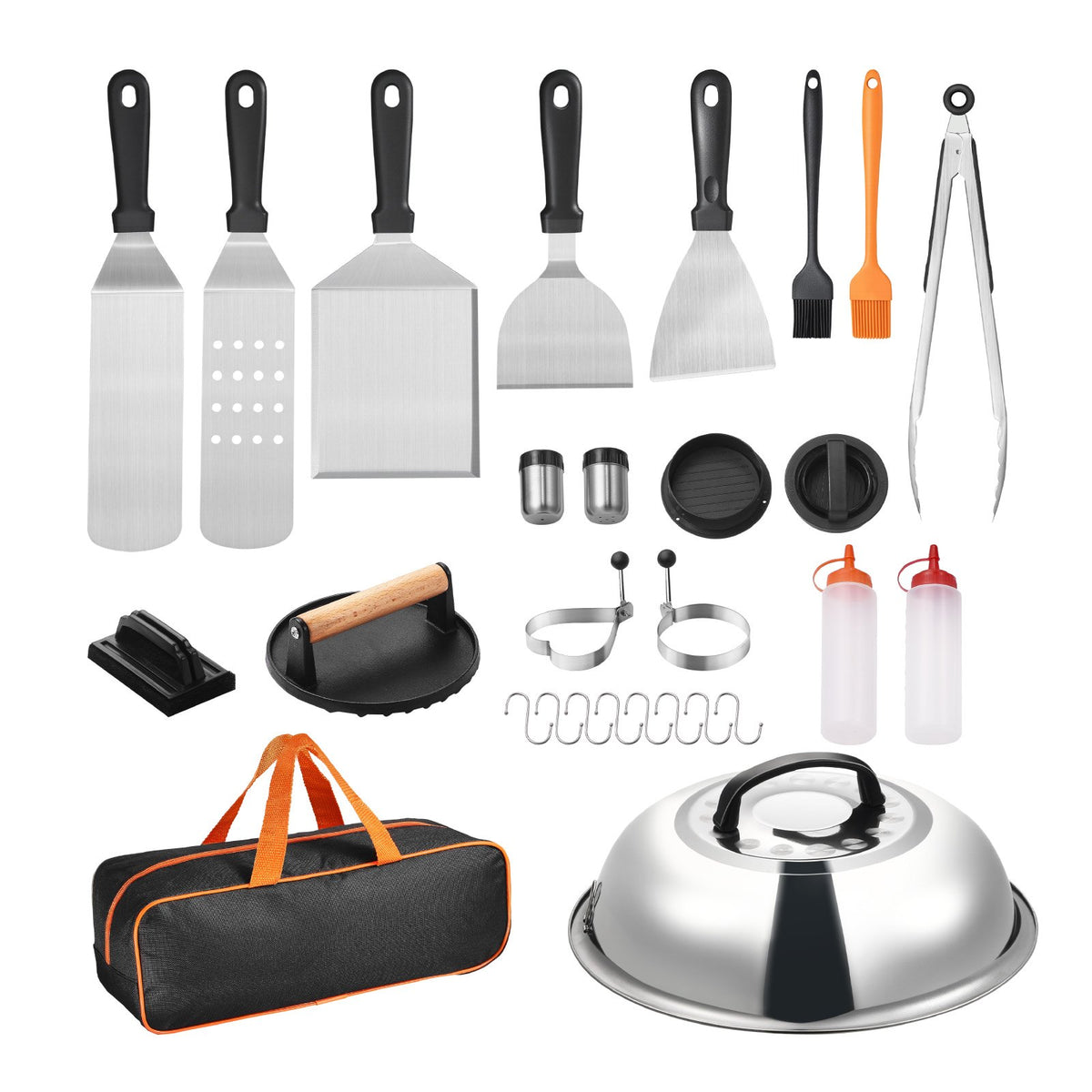 28-Piece Griddle & BBQ Tool Kit - gift idea (4)