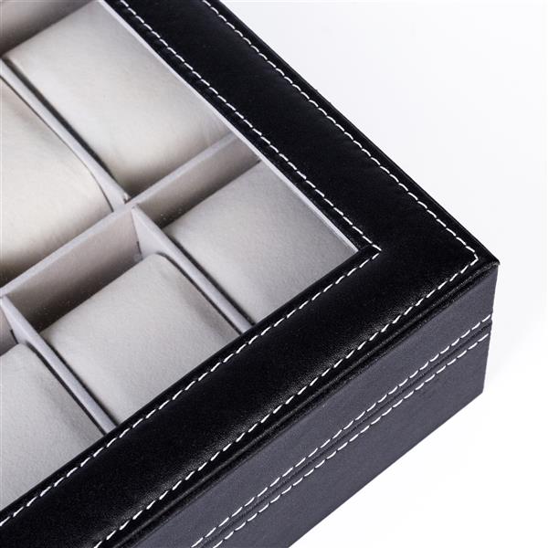 12-Slot Leather Watch Box - gift idea (5)