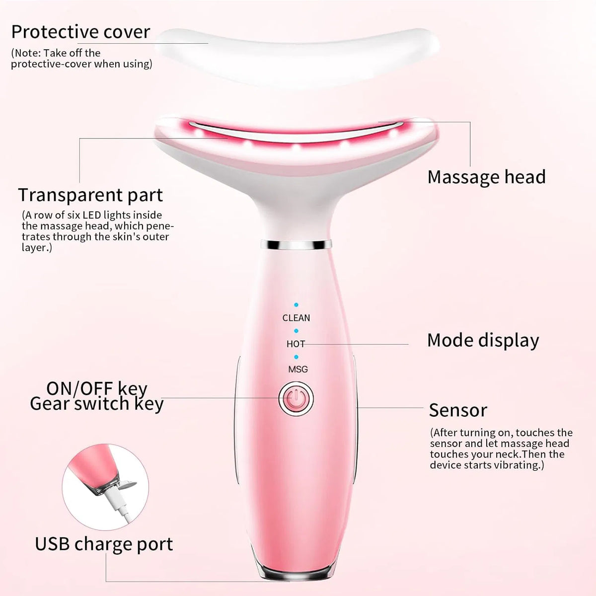 3-in-1 Neck & Face Sculpting Massager - gift idea (2)