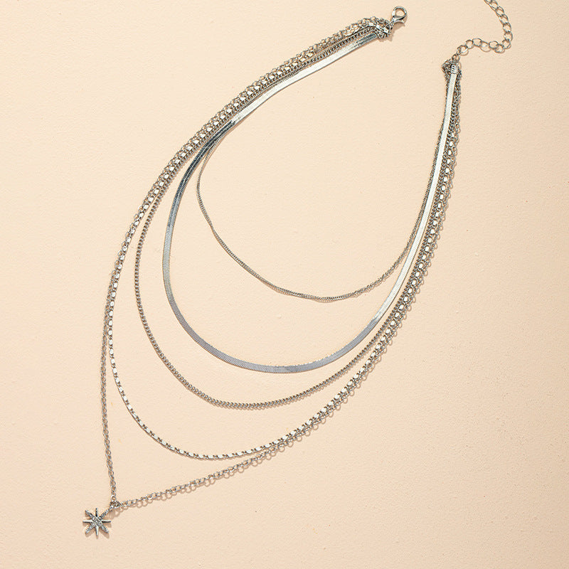 Eight-Point Star Necklace