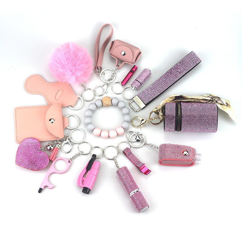 15-Piece Safety Keychain Set - gift idea (4)