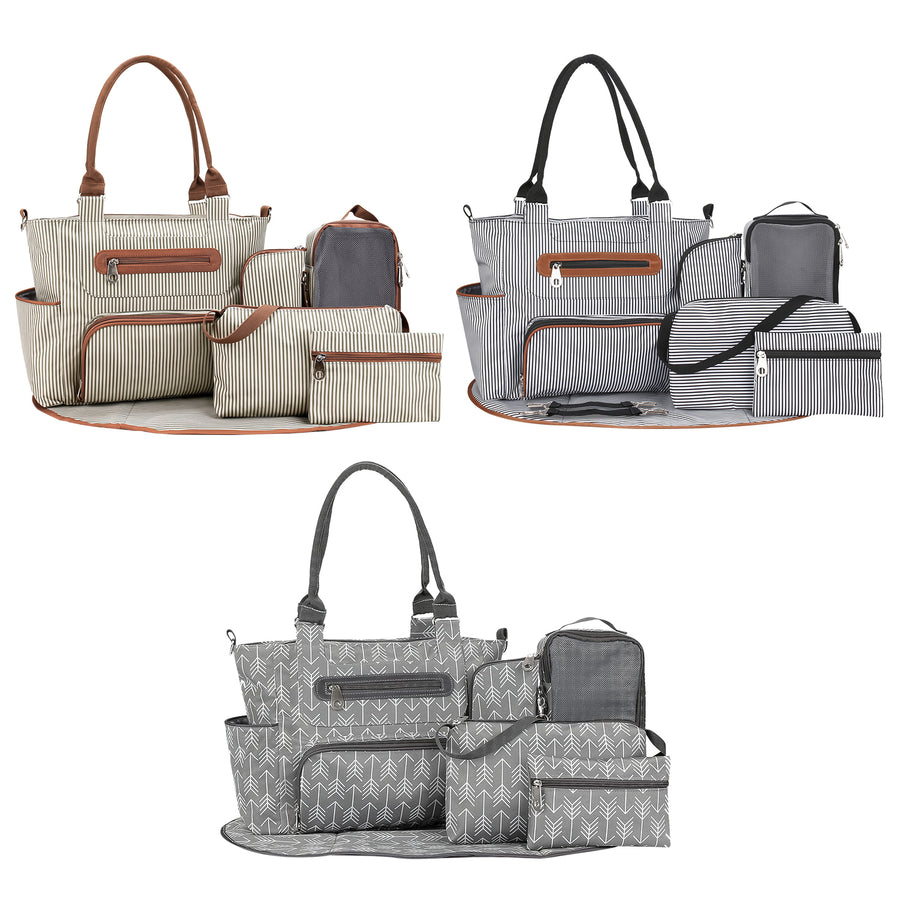 8-Piece Diaper Bag Set - gift idea
