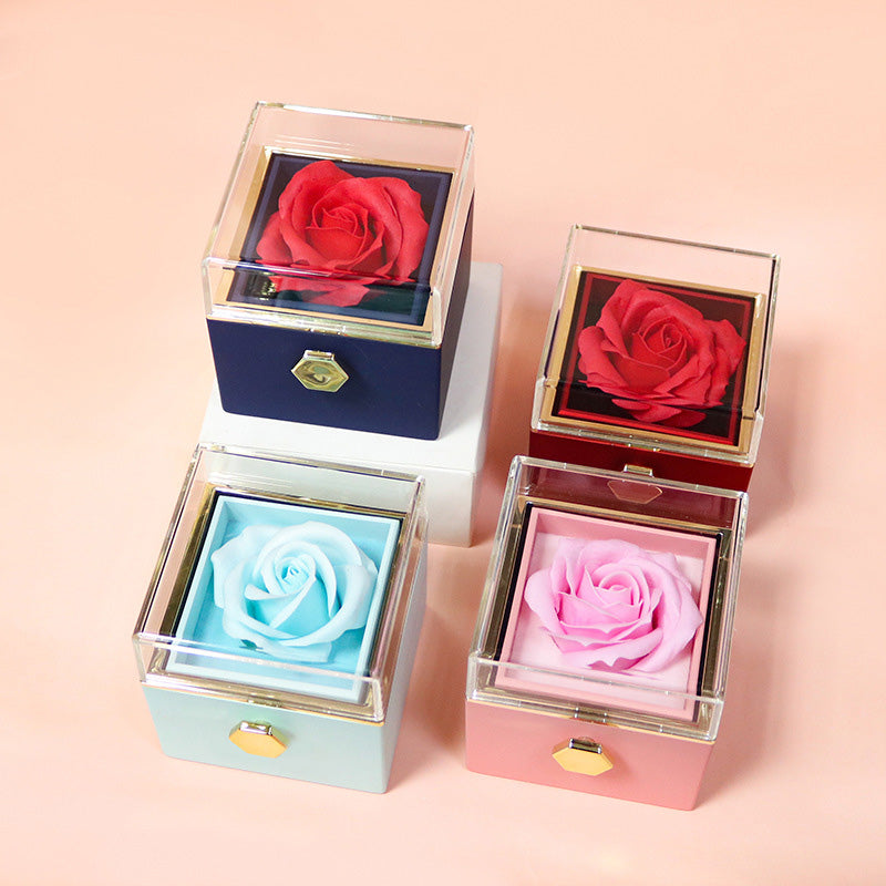 Rotating Rose Jewelry Gift Box - gift idea (4)