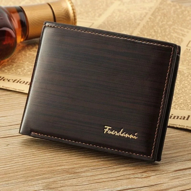 Classic Bifold Leather Wallet - gift idea