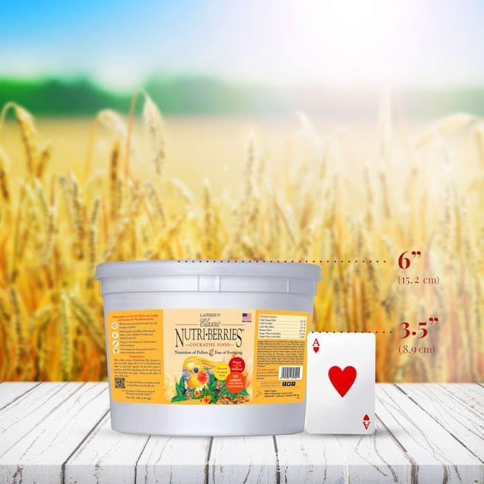 Lafeber's Nutri-Berries for Cockatiels 4lb