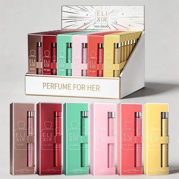 Travel Perfume Gift Set for Her, 6 Pc - gift idea