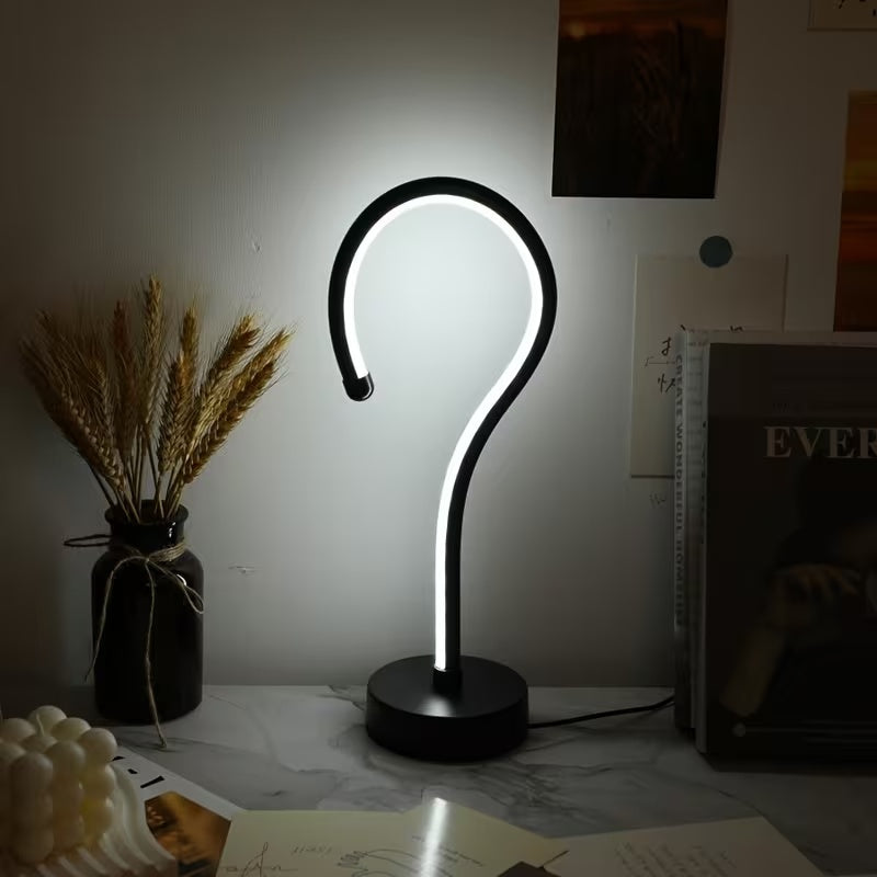 Question Mark Table Lamp - gift idea (4)