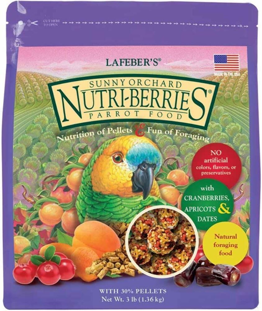 Lafeber's Sunny Orchard Nutri-Berries, Parrot 3lb
