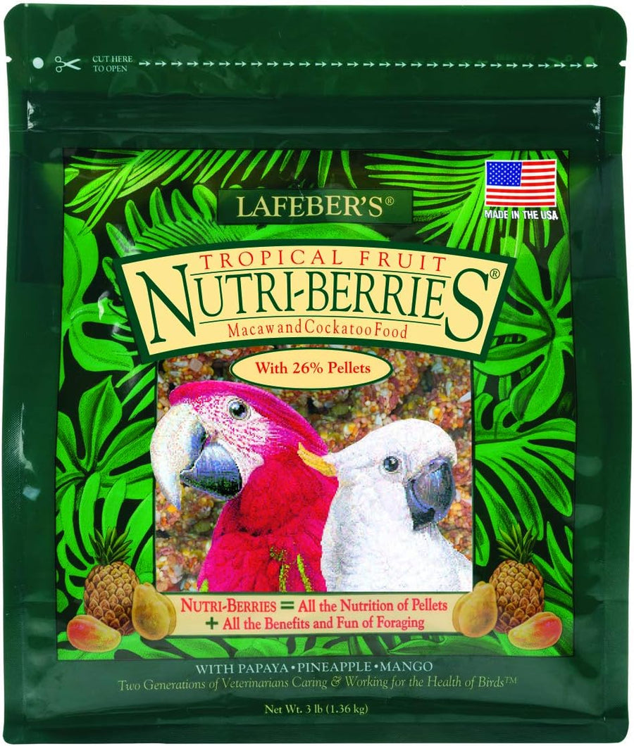 Lafeber's Tropical Fruit Nutri-Berries, Macaw 3lb
