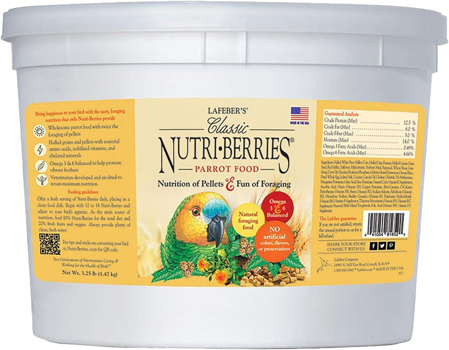 Lafeber's Nutri-Berries for Parrots 3.25lb