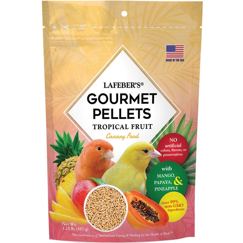 Lafeber Tropical Fruit Gourmet Pellets for canaries