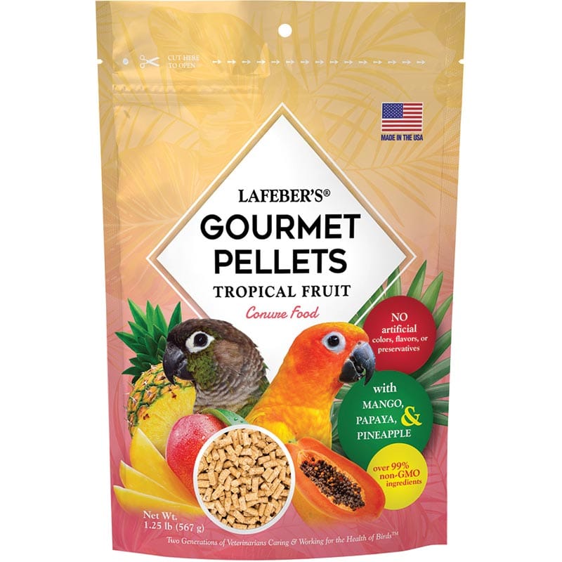 Lafeber Tropical Fruit Gourmet Pellets for conures