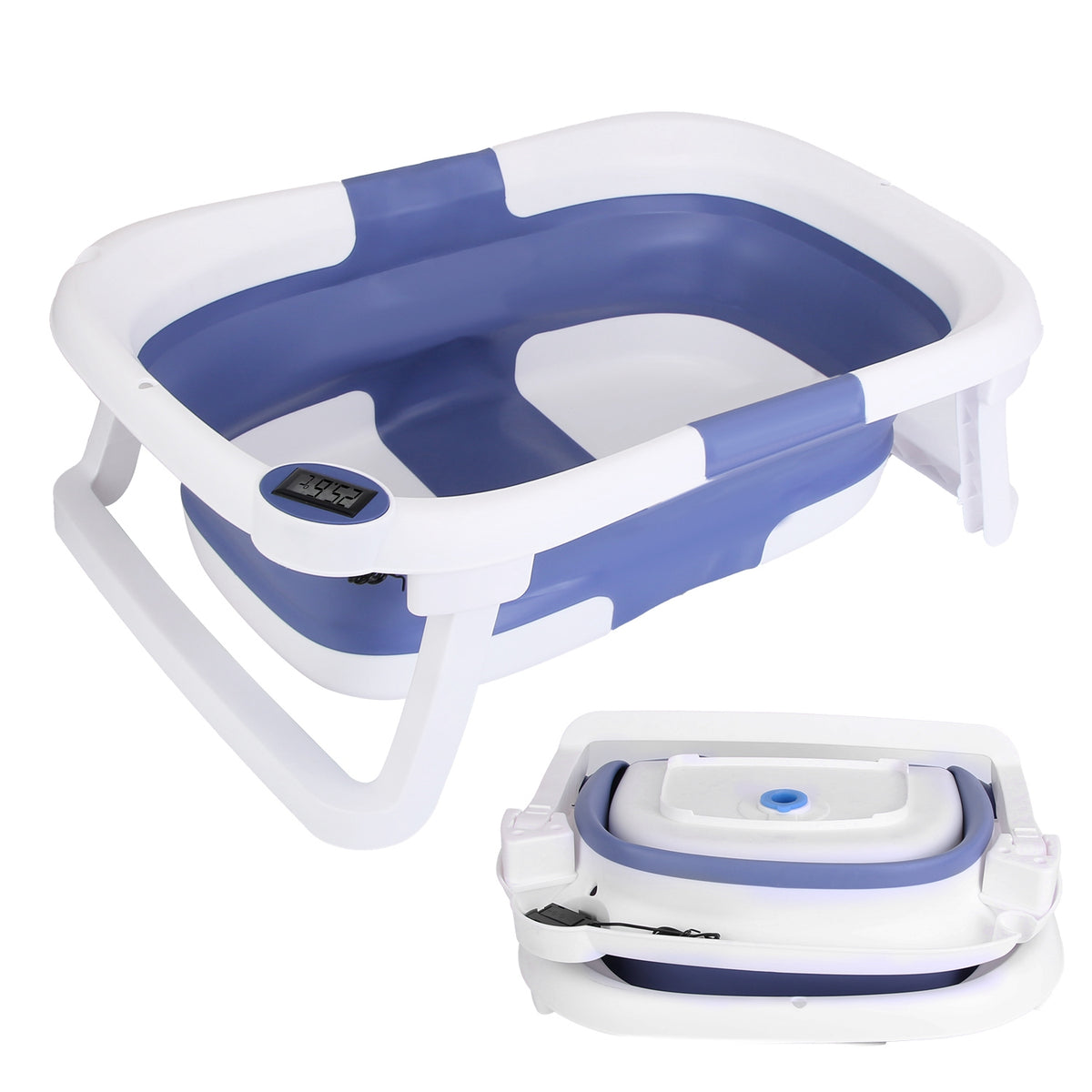 Collapsible Baby Bath Tub with Thermometer - gift idea (2)