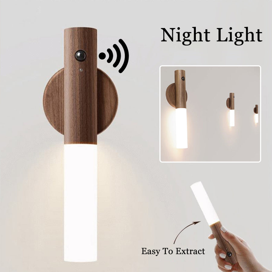 Magnetic Motion-Sensor Night Light