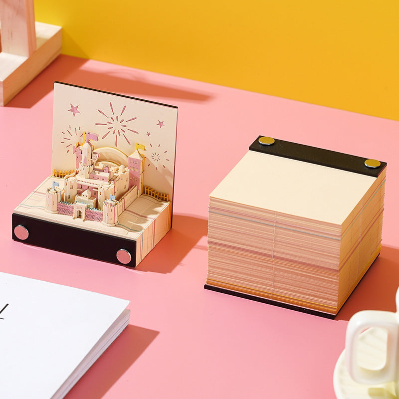 3D Creative Calendar Sticky Notes