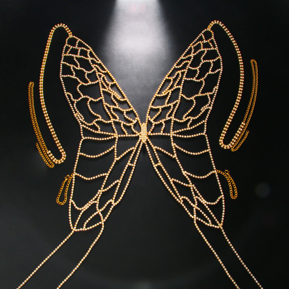 Butterfly Chest Body Chain