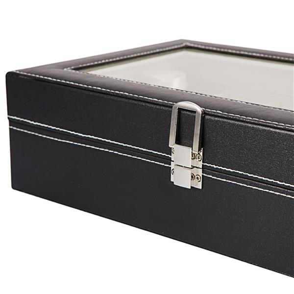 12-Slot Leather Watch Box - gift idea (2)