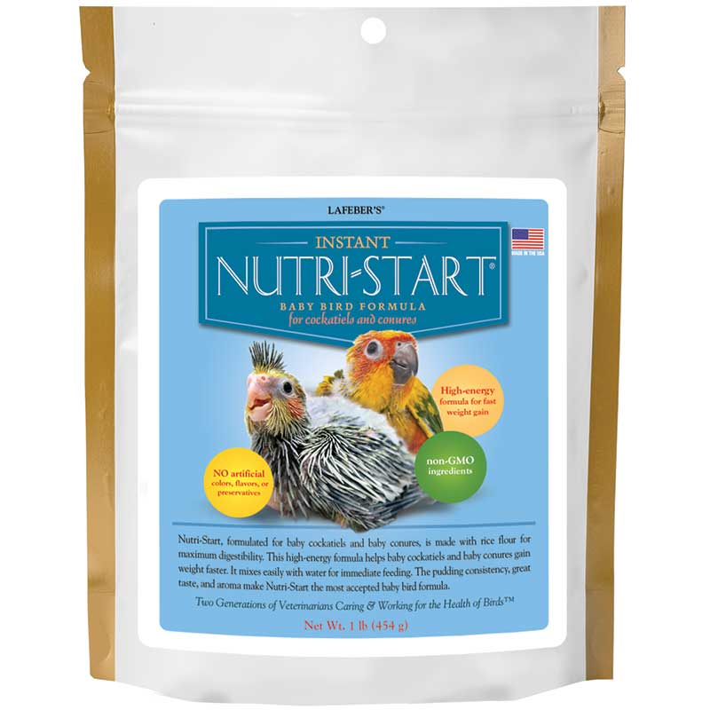 Lafeber Instant Nutri-Start hand-feeding baby bird food, 1 lb