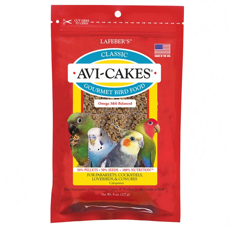 Lafeber Classic Avi-Cakes for small birds, 8 oz