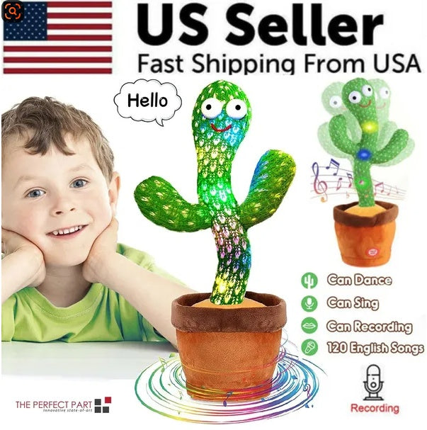 Dancing Talking Cactus Plush - gift idea