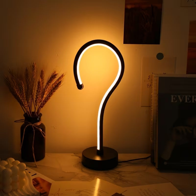 Question Mark Table Lamp - gift idea (2)