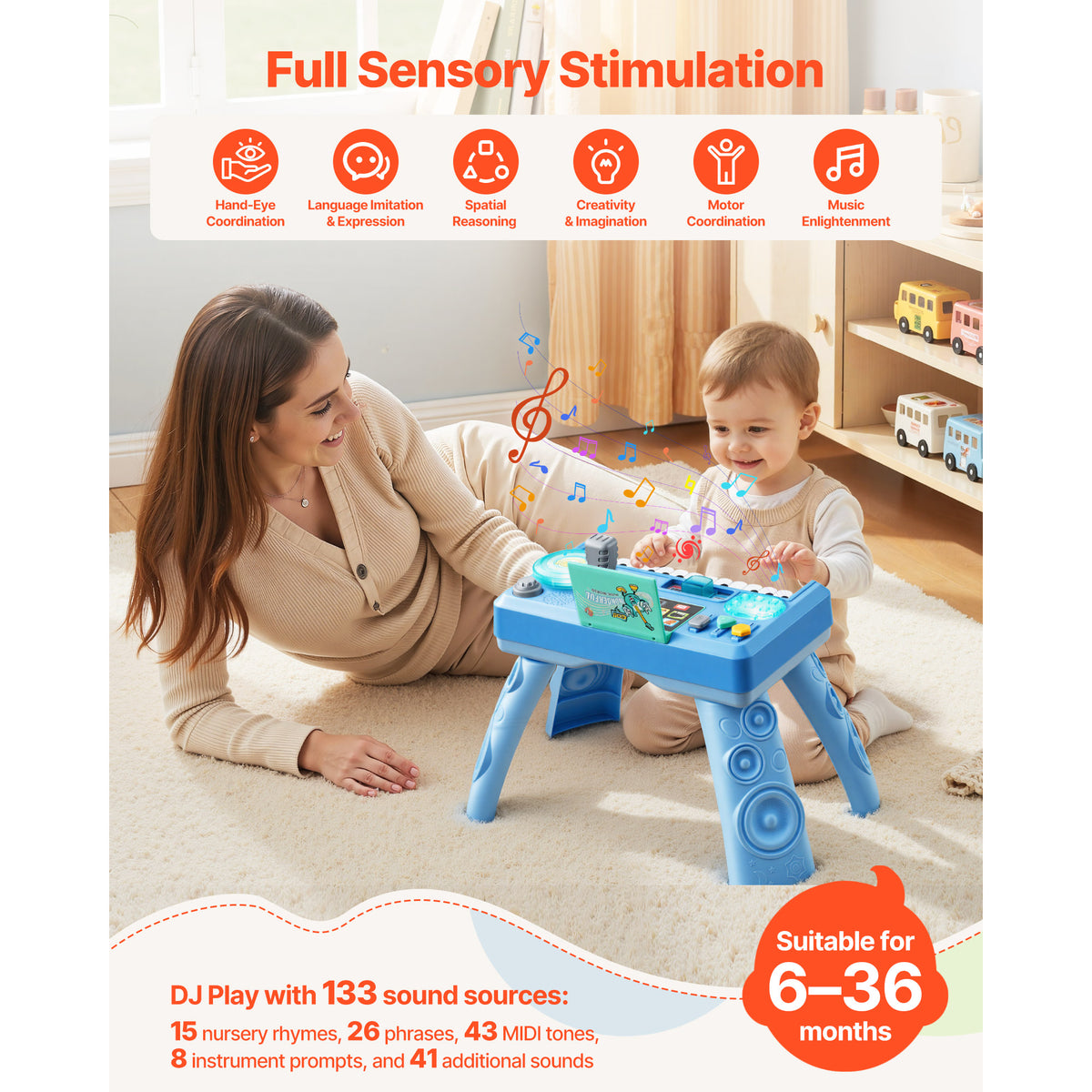 Baby DJ Musical Activity Table - gift idea (2)