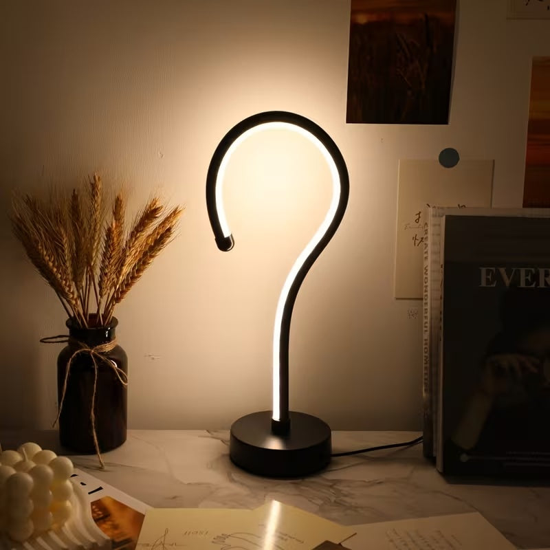 Question Mark Table Lamp - gift idea (3)