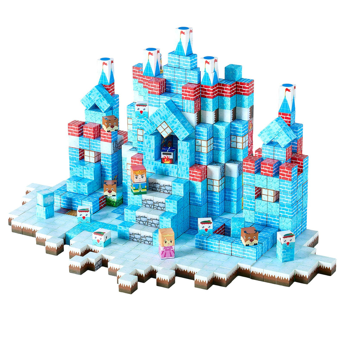 Magnetic Ice Castle Building Set, 150 Pc - gift idea
