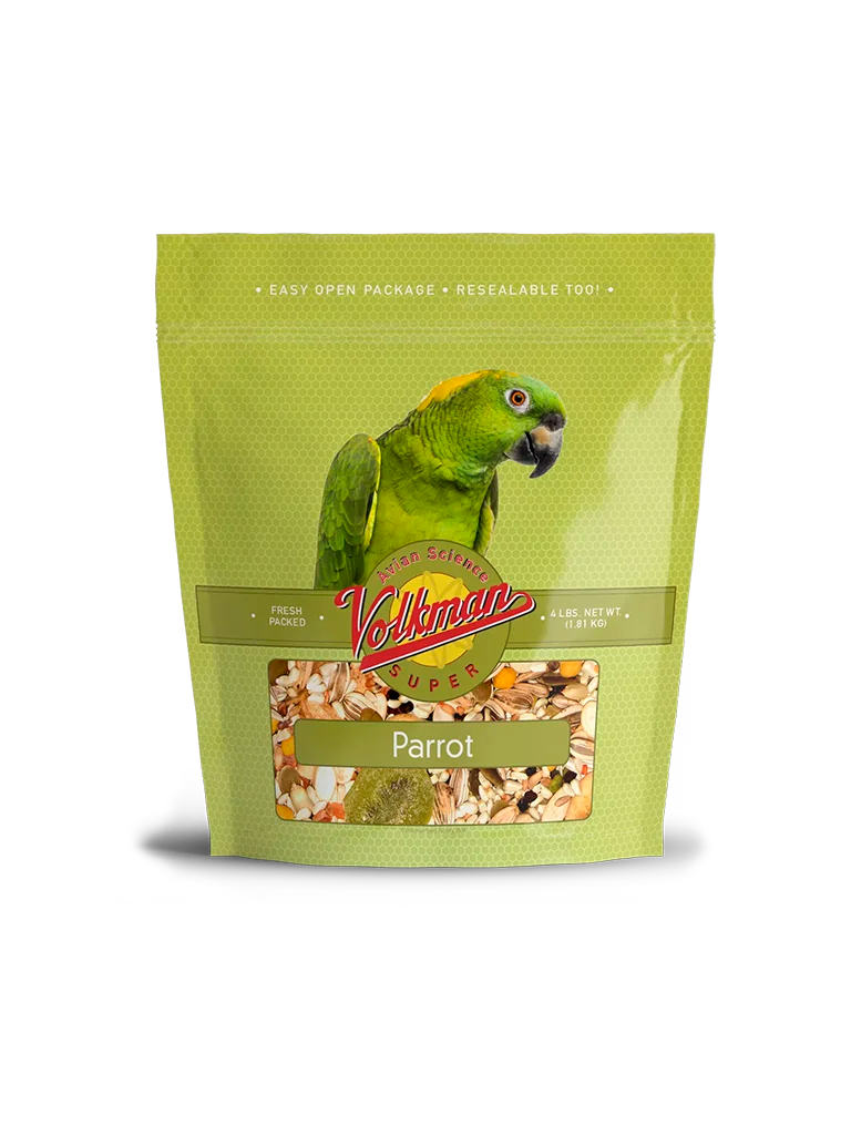 Volkman Avian Science Super Parrot bird seed, 4 lb
