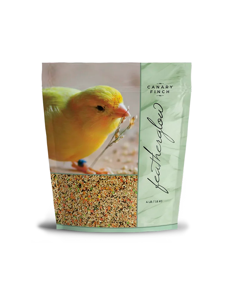 Volkman Featherglow Canary and Finch bird food, 4 lb