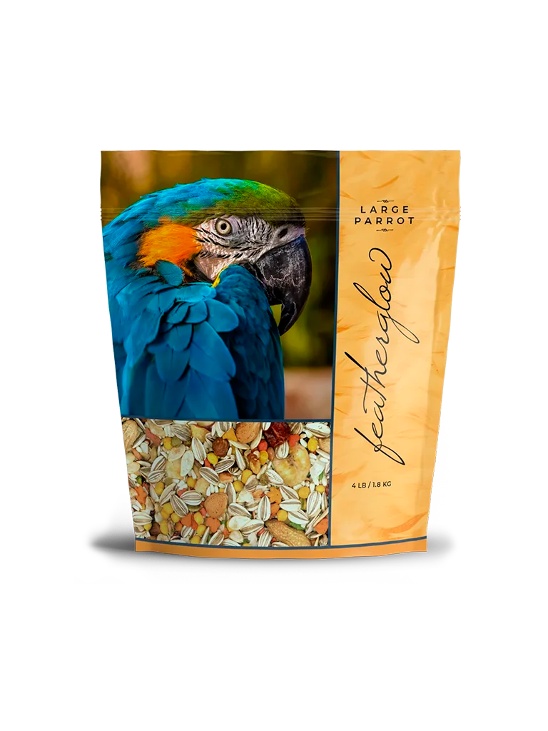 Volkman Featherglow Large Parrot bird food, 4 lb