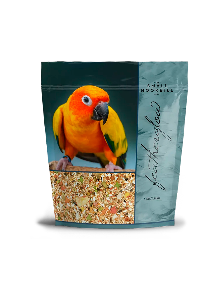Volkman Featherglow Small Hookbill bird food, 4 lb