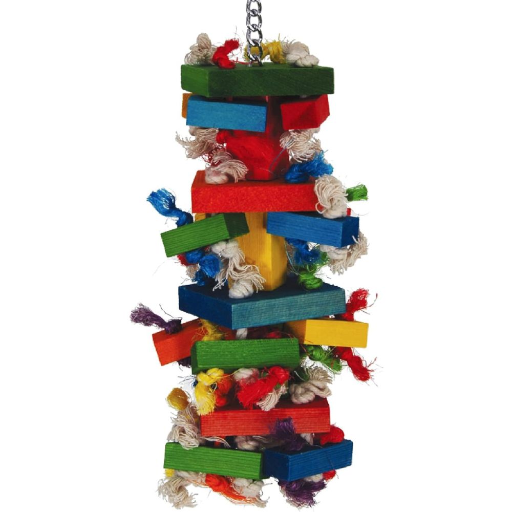 Knots N Blocks Bird Toy