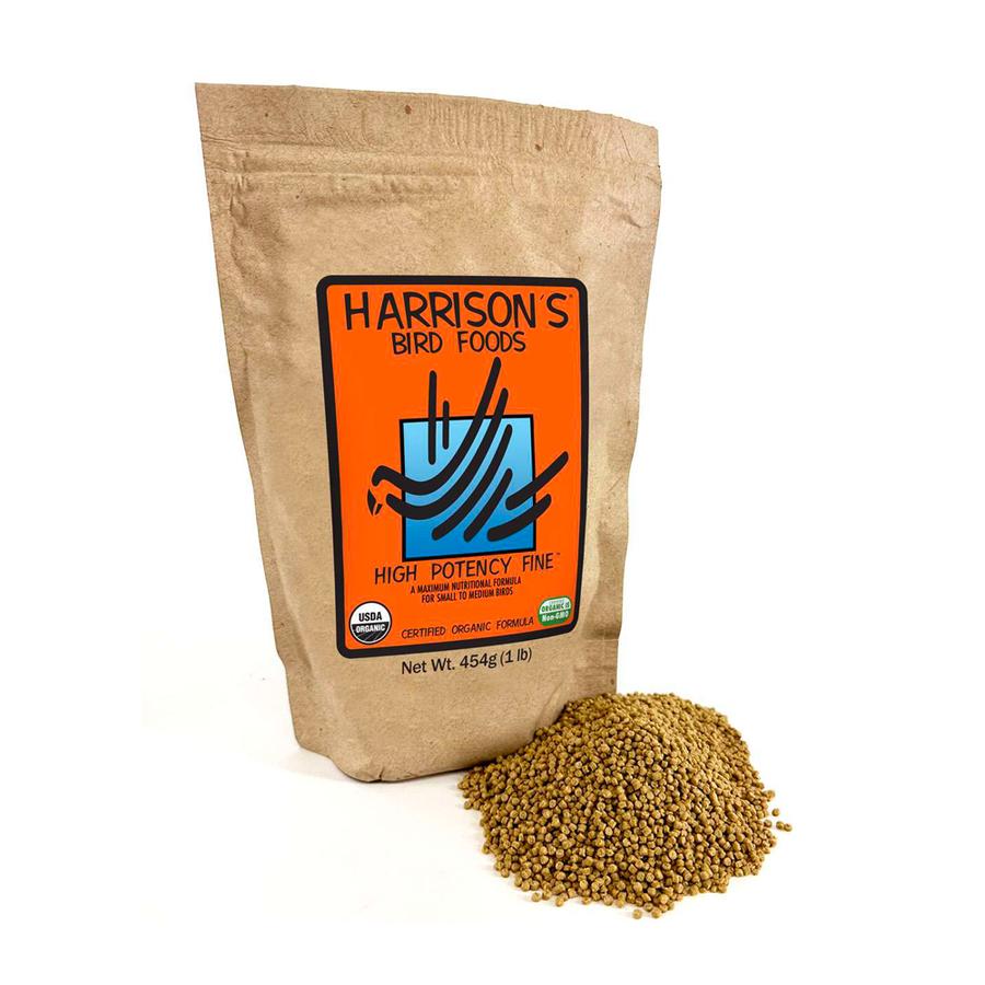 Harrison's High Potency Fine certified organic bird food bag