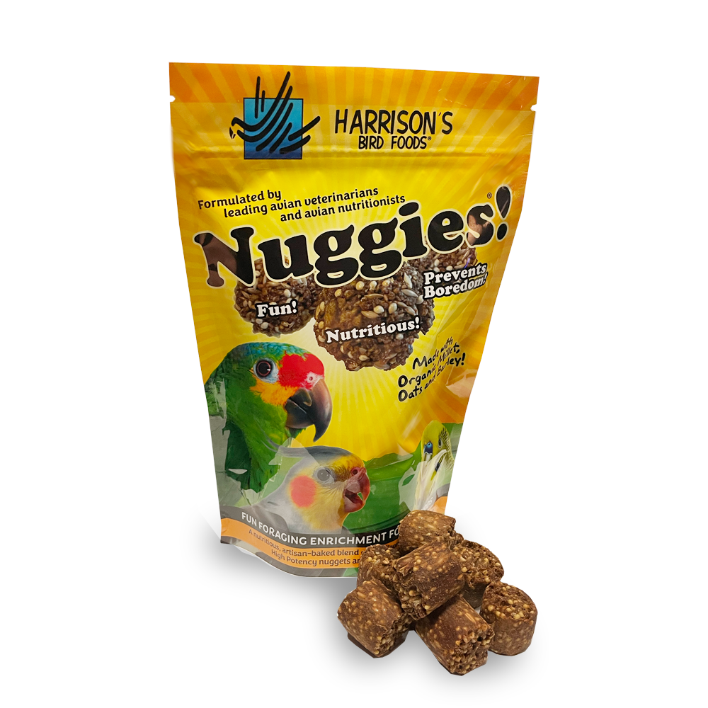 Harrison's Nuggies certified organic bird treats, 6.9 oz bag