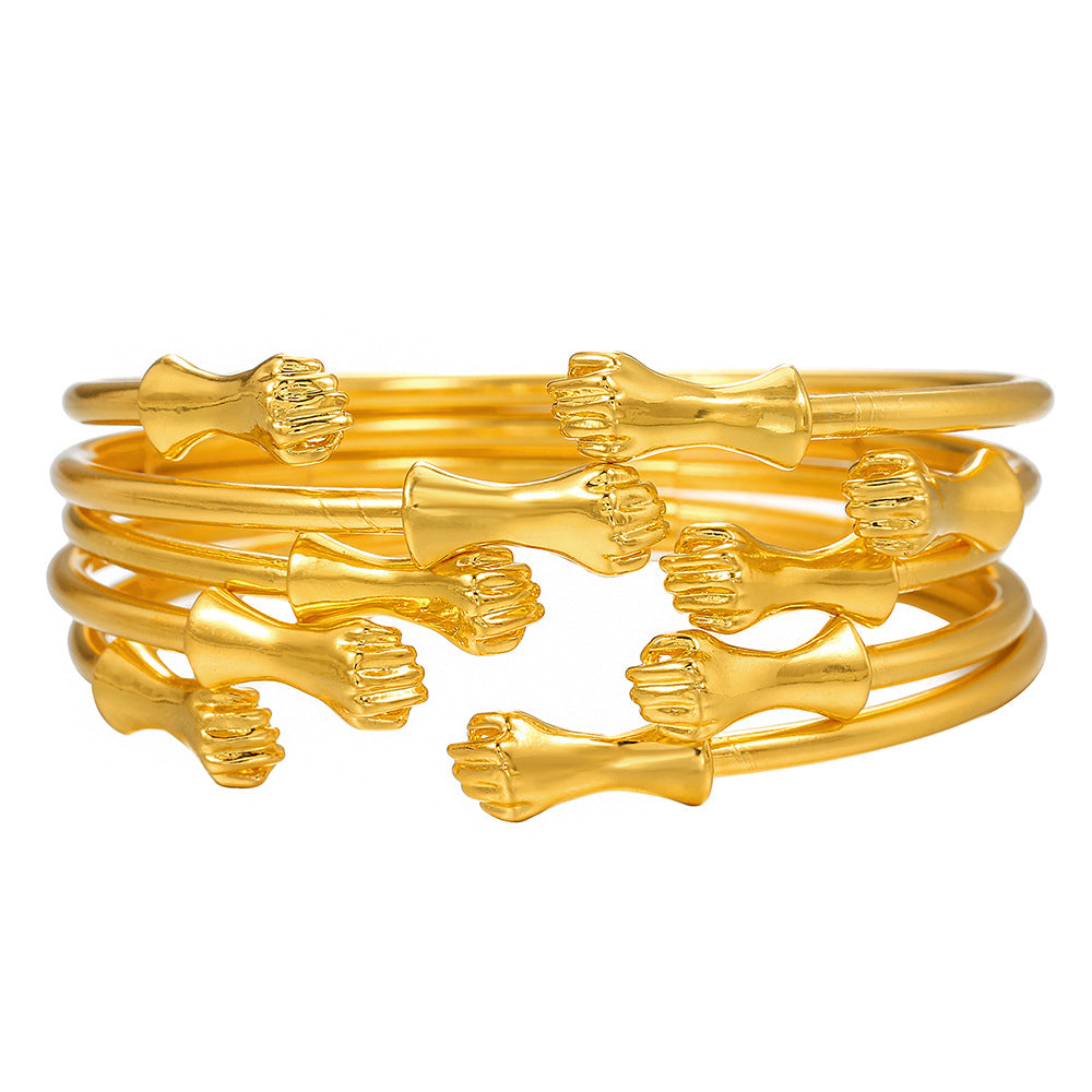 Twisted Alloy Animal Bracelet Armband