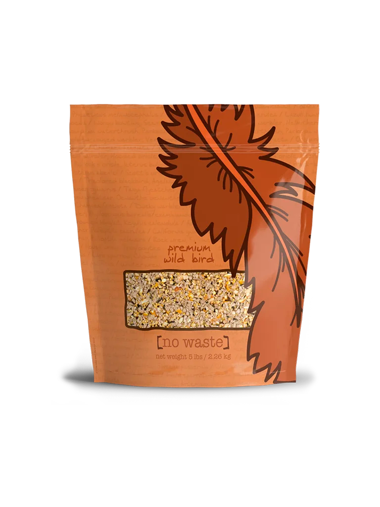 Volkman Premium Wild Bird No-Waste hull-free seed blend, 5 lb