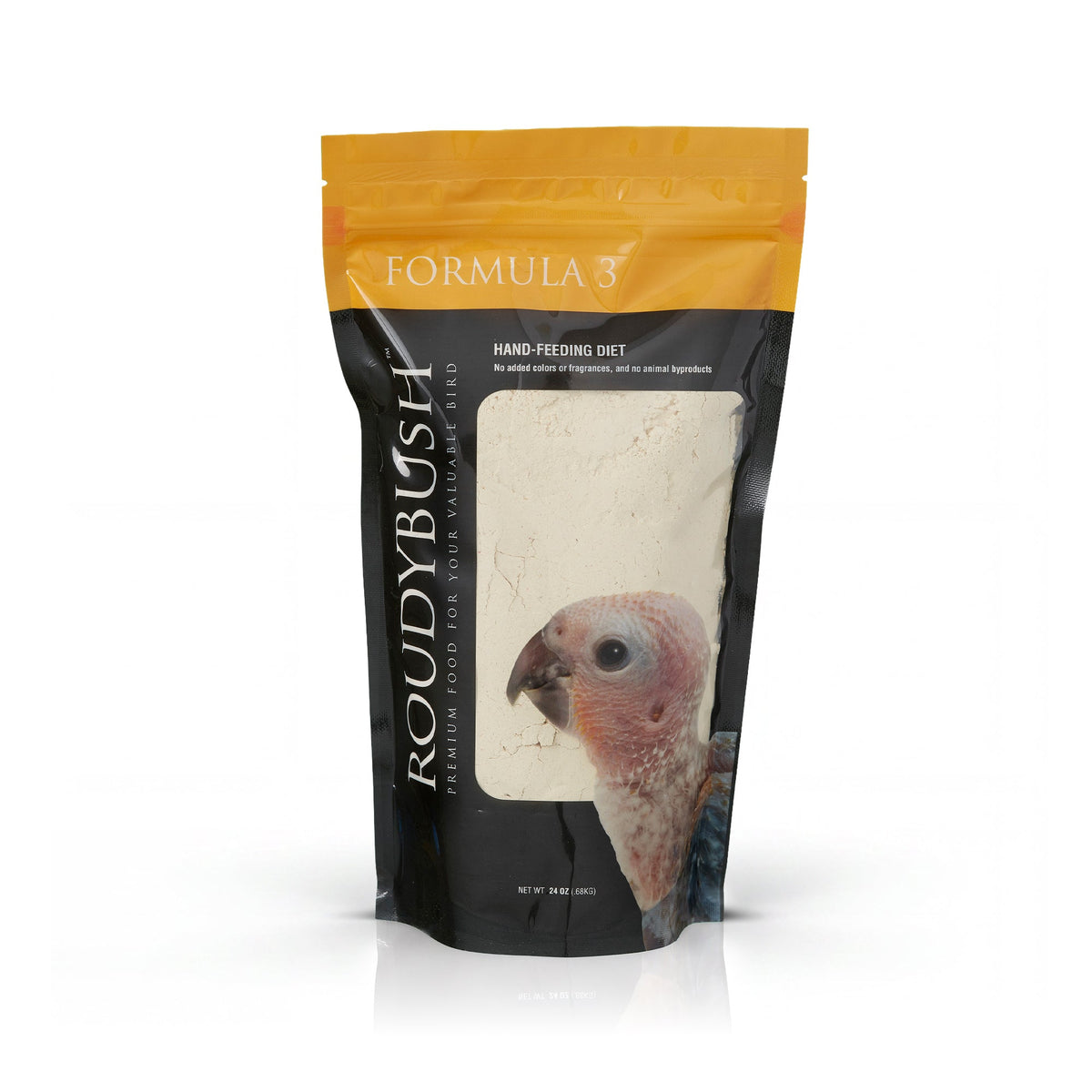Roudybush Formula 3 hand-feeding baby bird food, 24 oz