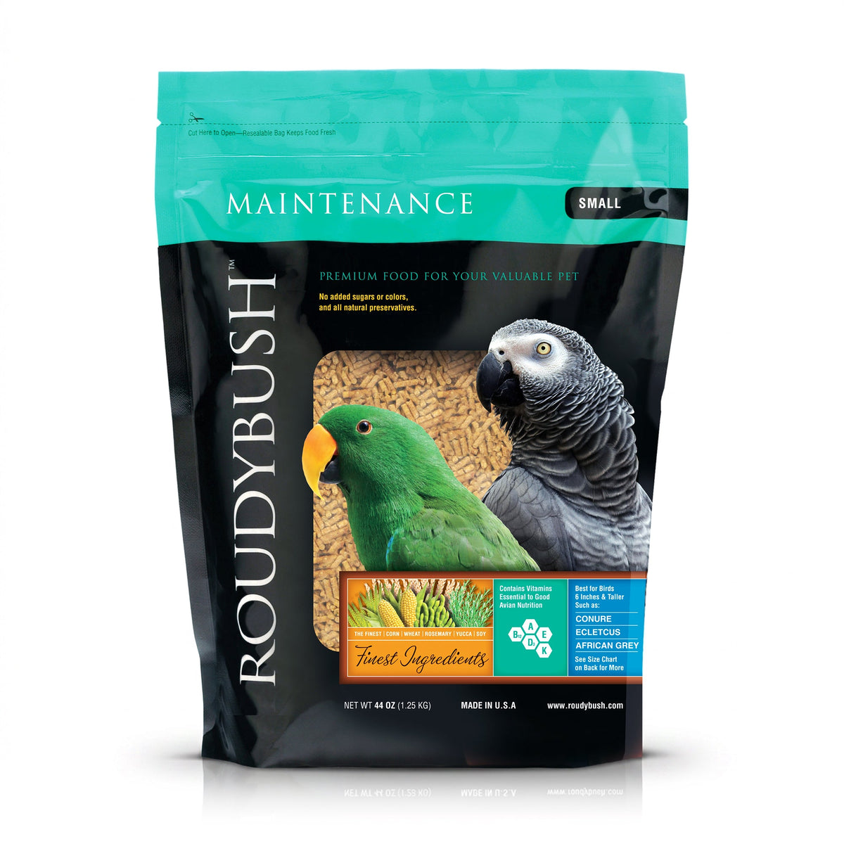 Roudybush Daily Maintenance bird pellets bag
